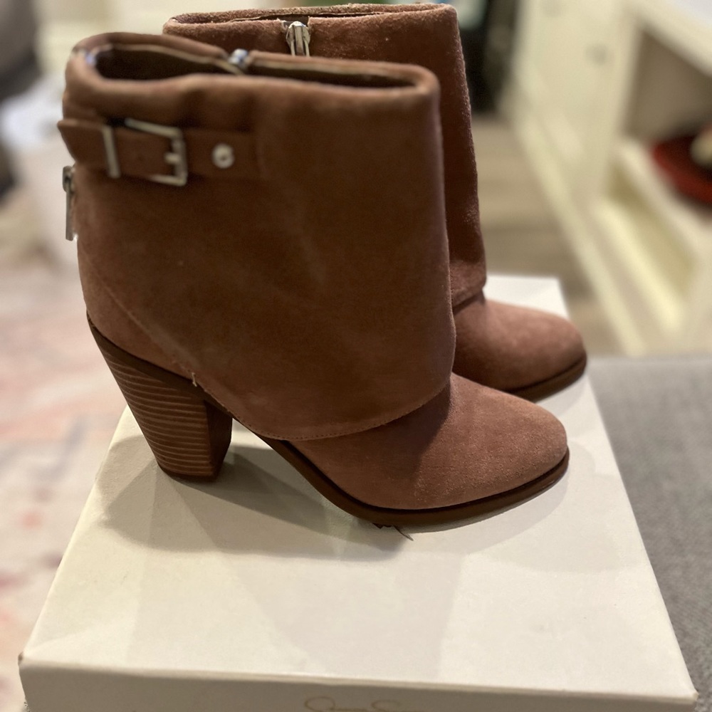Size 8 suede mini boot
